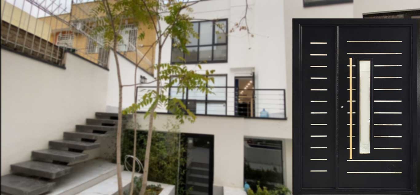 انواع درب فلزی